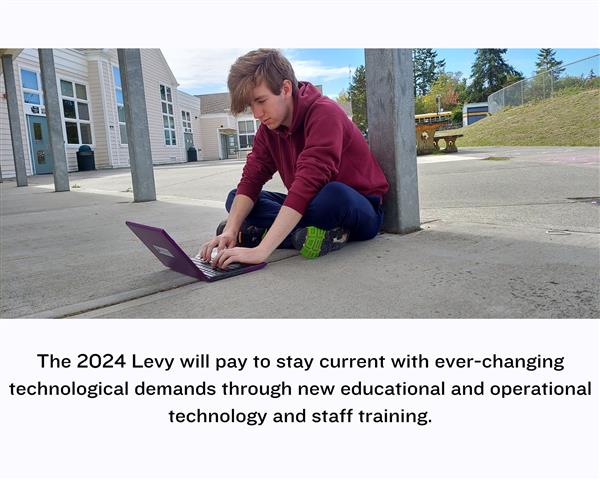 student with computer